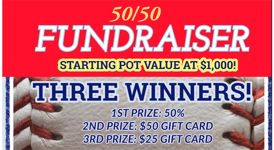 Opening Day 50/50 - Starting at $1,000!